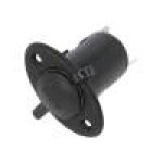 Car lighter socket housing, conector plat 6,3mm, SCI - A13-106 Car lighter socket housing, conector plat 6,3mm, SCI - A13-106