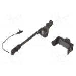 Transmiţator FM, mufa pentru bricheta auto, neagra, GEMBIRD - TA-CHU3