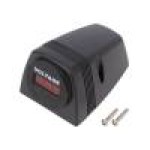 Voltmetru, conector plat 6,3mm, SCI - A25-1HS-BB3-R