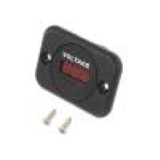 Voltmetru, conector plat 6,3mm, SCI - A25-1PS-BB3-R