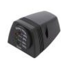Voltmetru, conector plat 6,3mm, SCI - A25-4HS-BB3 Voltmetru, conector plat 6,3mm, SCI - A25-4HS-BB3