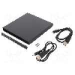 {{Tip accesorii reţea}}, carcasa pentru unitate optica CD/DVD, QOLTEC - 51864