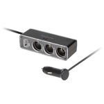ADAPTOR BRICHETA X3 + 1XUSB 12V/24V - ZLA0963