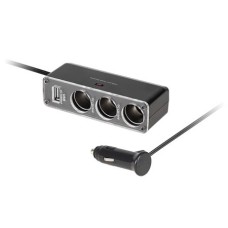ADAPTOR BRICHETA X3 + 1XUSB 12V/24V - ZLA0963