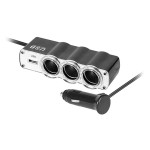 SPLITTER BRICHETA AUTO X3 CU USB SI CABLU - PY-CHR0010 SPLITTER BRICHETA AUTO X3 CU USB SI CABLU - PY-CHR0010