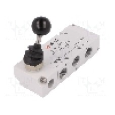 Valva mecanica, 0...10bar, 5/2 monostabil, {{Material carcasa}}, AIGNEP - 01VL050003