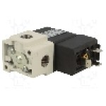 Ventil electromagnetic, 0...9bar, {{Funcţie de ventil}}, {{Material carcasa}}, SMC - VT307-5DO1-01F-Q