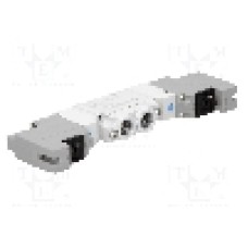 Ventil electromagnetic, 1...7bar, 5/2 bistabil, aluminiu, SMC - SY5220-5DO-01F-Q