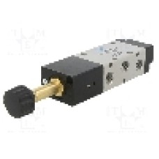 Ventil electromagnetic, 2.5...10bar, 5/2 monostabil, {{Material carcasa}}, PNEUMAT - 521 ME