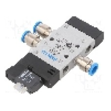 Ventil electromagnetic, 3...8bar, 5/2 monostabil, aluminiu, FESTO - 196912