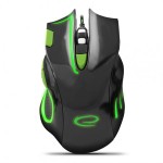 MOUSE OPTIC USB GAMING HAWK ESPERANZA - ESP-EGM401KG