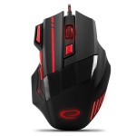 MOUSE OPTIC USB GAMING WOLF ESPERANZA ROSU - ESP-EGM201R