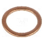 Garnitura, cupru, 10mmX13.5mm, ELESA+GANTER - DIN 7603-CU-10-13,5-A