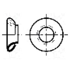 Inel de etansare, {{Material garnitura}}, 8mmX11mm, BOSSARD - 1420666