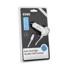 INCARCATOR AUTO 2.1A IPHONE 5/6 - GSM0817