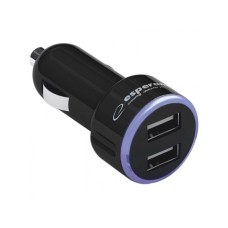 INCARCATOR AUTO USB DUAL 5V 1A BOLT ESPERANZA - ESP-EZ107