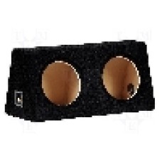 Carcasa incinta acustica, {{Destinaţie - marca autovehiculului}}, 20 + 20l, 20 + 20l, BASSER - C1020X2 BLACK