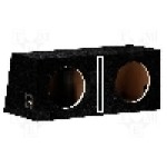 Carcasa incinta acustica, {{Destinaţie - marca autovehiculului}}, 35 + 35l, 35 + 35l, BASSER - B1035SX2 BLACK