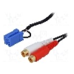 Cablu adaptor AUX, {{Destinaţie - marca autovehiculului}}, {{Destinaţie - model radioreceptor de fabrica}} - 