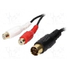 Cablu adaptor AUX, {{Destinaţie - marca autovehiculului}}, {{Destinaţie - model radioreceptor de fabrica}} - 