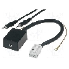 Interfata AUX, Audi, Seat, Škoda, VW, jack 3,5mm, UNI-TEC - 04003