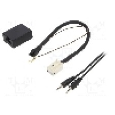 Interfata AUX, Audi, Seat, Škoda, VW, jack 3,5mm, UNI-TEC - AUX-BT-CD-QD