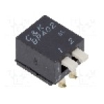 Intrerupator DIP, 2 pozitii, montare SMT, 2 sectiuni, C&K - BPA02SB Intrerupator DIP, 2 pozitii, montare SMT, 2 sectiuni, C&K - BPA02SB