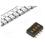 Intrerupator DIP, 2 pozitii, montare SMT, 4 sectiuni, C&K - SDA04H0SBR Intrerupator DIP, 2 pozitii, montare SMT, 4 sectiuni, C&K - SDA04H0SBR