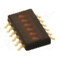 Intrerupator DIP, 2 pozitii, montare SMT, 6 sectiuni, OMRON OCB - A6H-6102