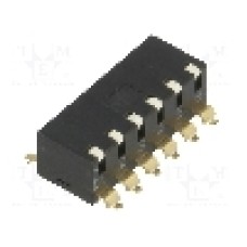 Intrerupator DIP, 2 pozitii, montare SMT, 6 sectiuni, OMRON OCB - A6SR-6101