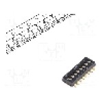 Intrerupator DIP, 2 pozitii, montare SMT, 8 sectiuni, C&K - SDA08H0SBR Intrerupator DIP, 2 pozitii, montare SMT, 8 sectiuni, C&K - SDA08H0SBR