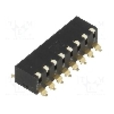 Intrerupator DIP, 2 pozitii, montare SMT, 8 sectiuni, OMRON OCB - A6SR-8101