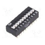 Intrerupator DIP, 2 pozitii, montare THT, 10 sectiuni, OMRON OCB - A6E-0104-N Intrerupator DIP, 2 pozitii, montare THT, 10 sectiuni, OMRON OCB - A6E-0104-N