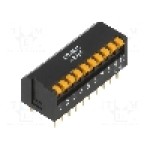 Intrerupator DIP, 2 pozitii, montare THT, 10 sectiuni, OMRON OCB - A6ER-0101 Intrerupator DIP, 2 pozitii, montare THT, 10 sectiuni, OMRON OCB - A6ER-0101