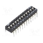 Intrerupator DIP, 2 pozitii, montare THT, 12 sectiuni, ECE - EAM112LZ Intrerupator DIP, 2 pozitii, montare THT, 12 sectiuni, ECE - EAM112LZ