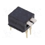 Intrerupator DIP, 2 pozitii, montare THT, 2 sectiuni, C&K - BPA02B Intrerupator DIP, 2 pozitii, montare THT, 2 sectiuni, C&K - BPA02B
