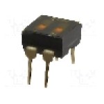 Intrerupator DIP, 2 pozitii, montare THT, 2 sectiuni, OMRON OCB - A6T-2102 Intrerupator DIP, 2 pozitii, montare THT, 2 sectiuni, OMRON OCB - A6T-2102