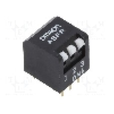 Intrerupator DIP, 2 pozitii, montare THT, 3 sectiuni, OMRON OCB - A6FR-3101