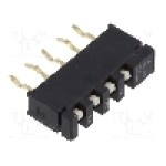 Intrerupator DIP, 2 pozitii, montare THT, 4 sectiuni, C&K - SPA04B Intrerupator DIP, 2 pozitii, montare THT, 4 sectiuni, C&K - SPA04B
