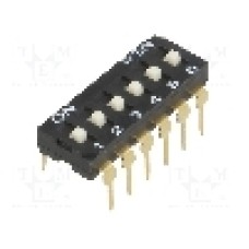 Intrerupator DIP, 2 pozitii, montare THT, 6 sectiuni, NINIGI - 