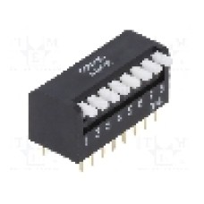 Intrerupator DIP, 2 pozitii, montare THT, 8 sectiuni, OMRON OCB - A6FR8104 Intrerupator DIP, 2 pozitii, montare THT, 8 sectiuni, OMRON OCB - A6FR8104