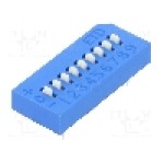 Intrerupator DIP, 2 pozitii, montare THT, 9 sectiuni, ECE - ETD109EZ Intrerupator DIP, 2 pozitii, montare THT, 9 sectiuni, ECE - ETD109EZ