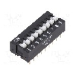 Intrerupator DIP, 2 pozitii, montare THT, 9 sectiuni, OMRON OCB - A6E-9104-N Intrerupator DIP, 2 pozitii, montare THT, 9 sectiuni, OMRON OCB - A6E-9104-N