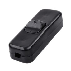 INTRERUPATOR PE FIR 3A/250V NEGRU - PRK0073 INTRERUPATOR PE FIR 3A/250V NEGRU - PRK0073