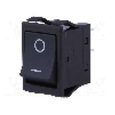 Intrerupator OFF-ON, 2 pozitii, DPST-NO + DPST-NC, NKK SWITCHES - JWL21RA1A