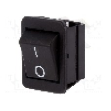 Intrerupator OFF-ON, 2 pozitii, DPST, BULGIN - C1350ABMBB602AW