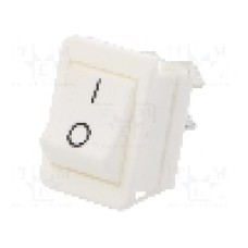 Intrerupator OFF-ON, 2 pozitii, DPST, BULGIN - C1350ABMWW602AB
