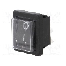 Intrerupator OFF-ON, 2 pozitii, DPST, BULGIN - C1350ALMBB602AWG74