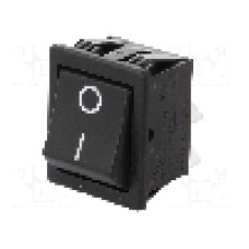 Intrerupator OFF-ON, 2 pozitii, DPST, BULGIN - C1350ATMBB602AW