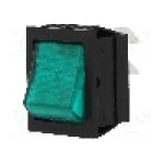 Intrerupator OFF-ON, 2 pozitii, DPST, BULGIN - C1353AAMBG3 Intrerupator OFF-ON, 2 pozitii, DPST, BULGIN - C1353AAMBG3